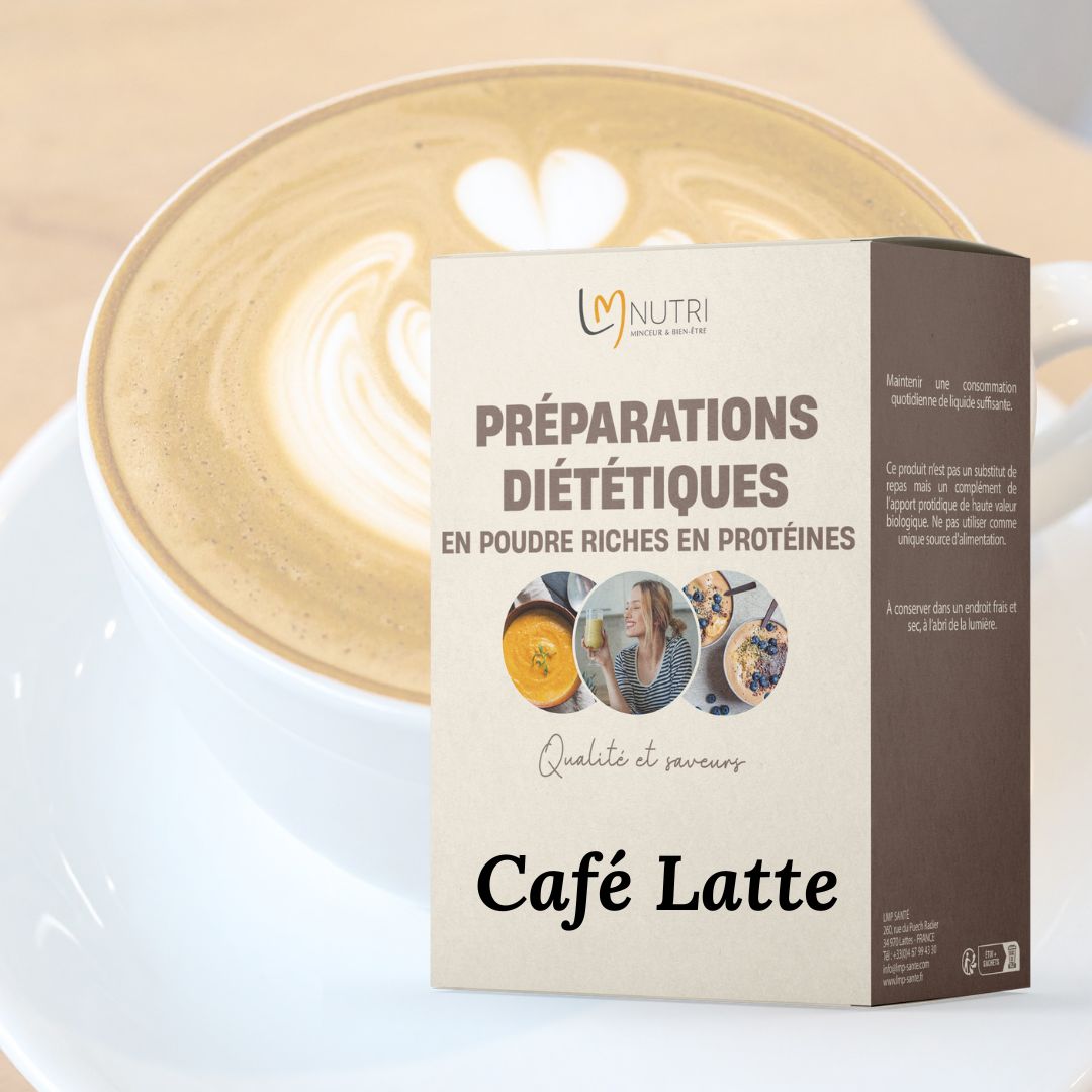 Boisson Arôme CAFE LATTE sans gluten (chaude) - étui de 7 sachets image